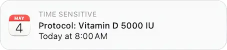 MacOS Calendar Example