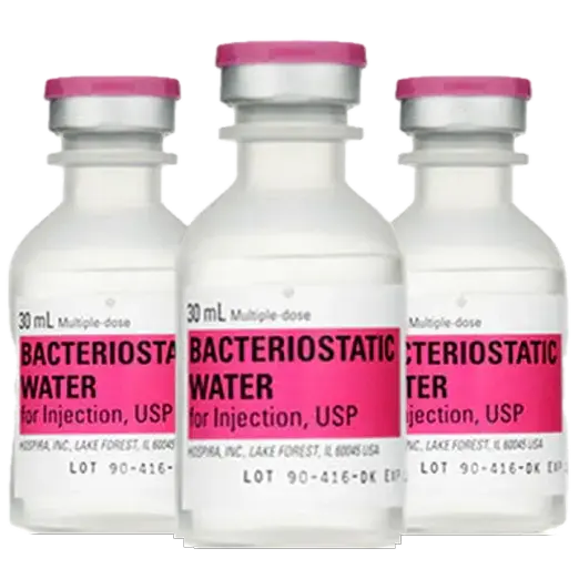 30ml Bacteriostatic Water for Injection (3 pack)