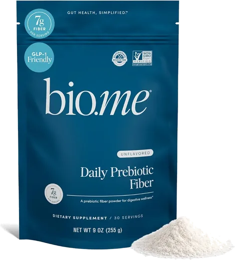 Bio.me Daily Prebiotic Fiber Powder (30 servings)