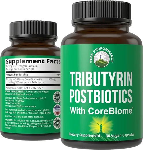 CoreBiome Tributyrin Postbiotic