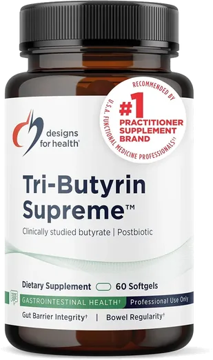 Designs for Health Tri-Butyrin Supreme (60 softgels)