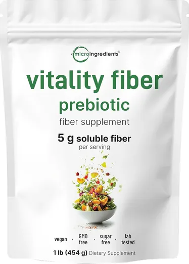 Micro Ingredients Vitality Prebiotic Fiber Powder (1 lb)