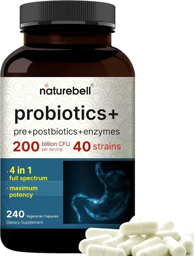 NatureBell Probiotics 200 Billion CFU (240 capsules)
