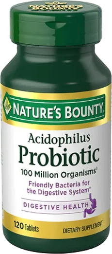 Nature's Bounty Probiotic Acidophilus (120 tablets)