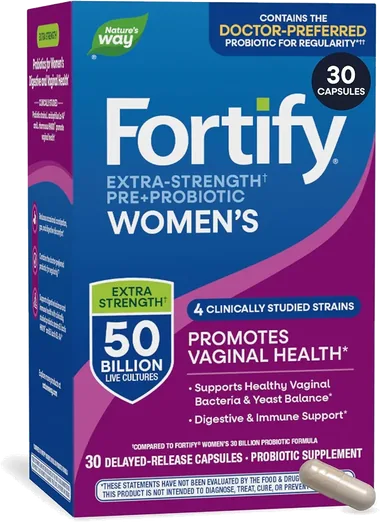 Nature's Way Women's Fortify Probiotic 50 Billion CFU (30 count)