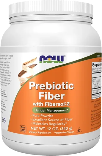 NOW Foods Prebiotic Fiber Powder (12 oz)