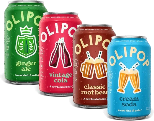 OLIPOP Classic Prebiotic Soda Variety Pack (12 count)