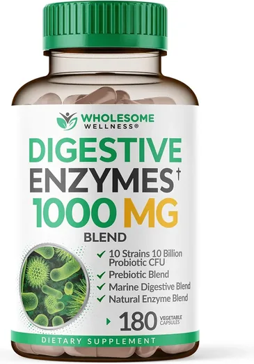 Wholesome Wellness Digestive Enzymes (180 capsules)