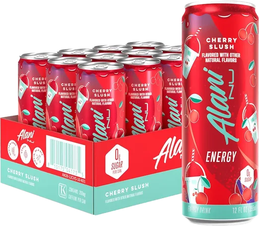 Alani Nu Cherry Slush Energy Drinks (12 pack)