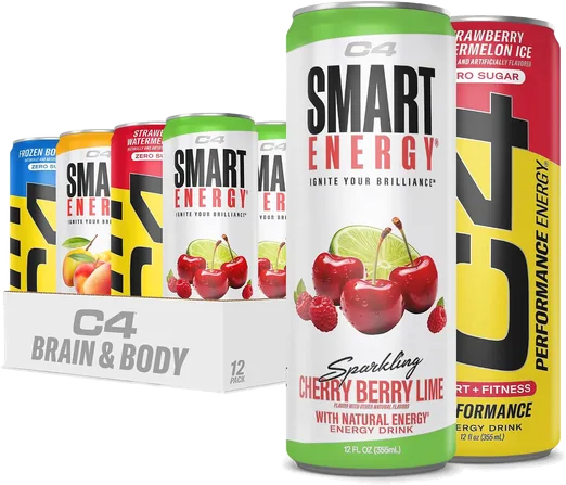 C4 Brain & Body Energy Drink Variety Pack (12 pack)