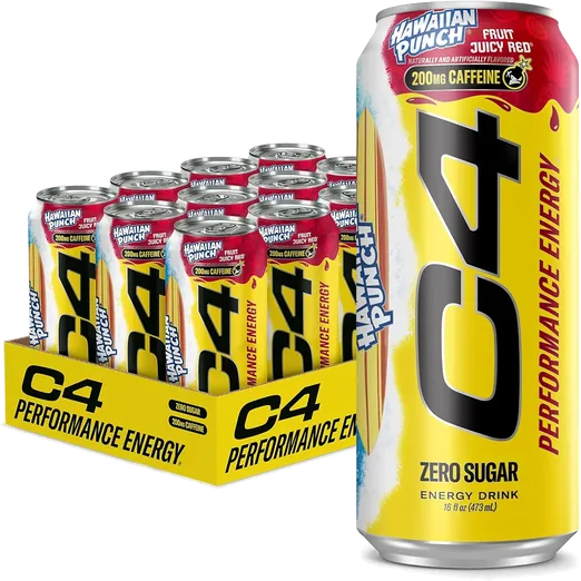 C4 Hawaiian Punch Energy Drink (12 pack)
