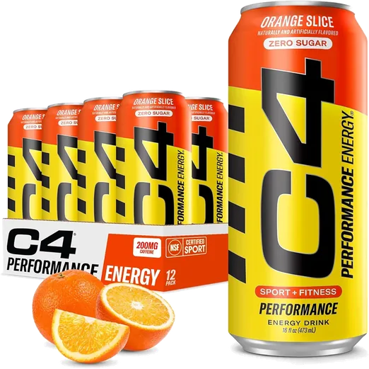 C4 Orange Slice Energy Drink (12 pack)