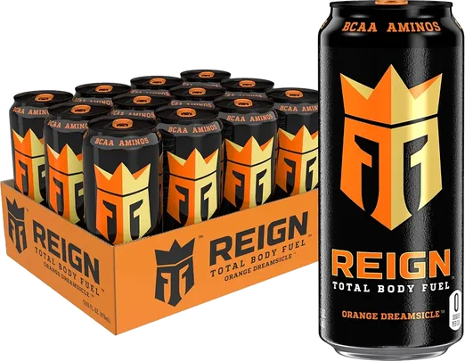 REIGN Orange Dreamsicle Energy Drinks (12 pack)