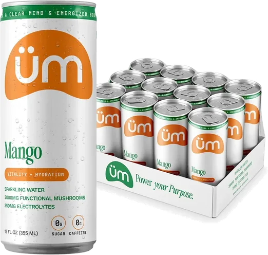 um Mango Mushroom Adaptogen Drinks (12 pack)