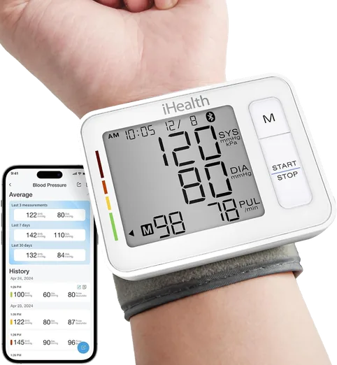iHealth Push Wrist Blood Pressure Monitor