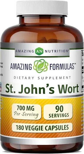 Amazing Formulas St. John's Wort 700mg (180 capsules)