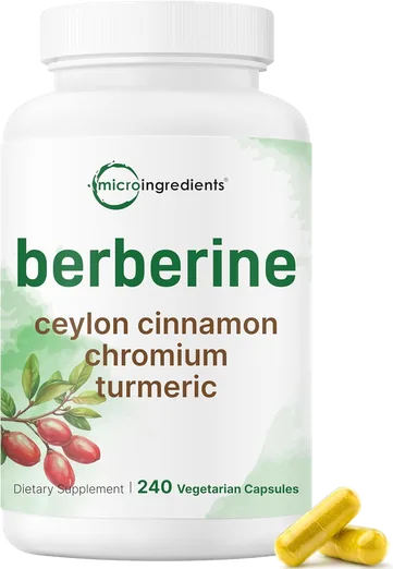 Berberine Complex 3,000mg with Ceylon Cinnamon (240 softgels)