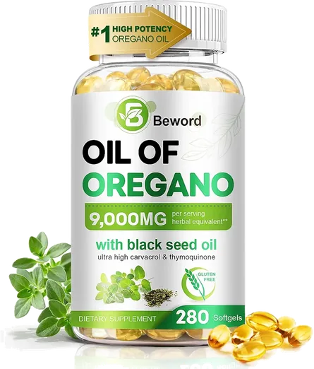 BEWORD Oregano & Black Seed Oil (280 softgels)