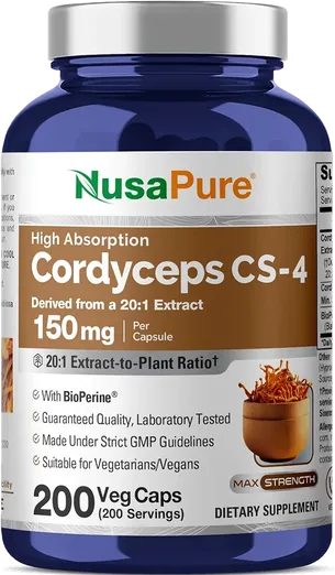 Cordyceps CS-4 150mg (200 capsules)