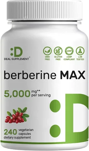 Deal Supplement Berberine Max (240 capsules)