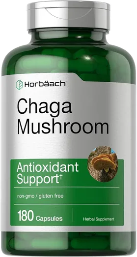 Horbaach Chaga Mushroom Extract (180 capsules)