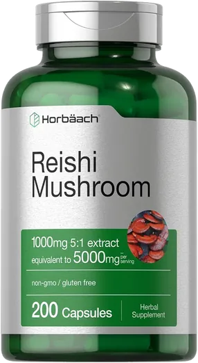 Horbaach Reishi Mushroom (200 capsules)