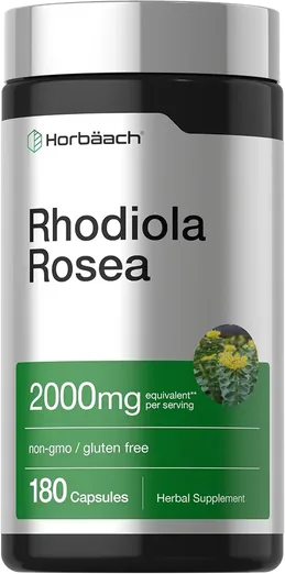 Horbaach Rhodiola Rosea 2,000mg (180 capsules)