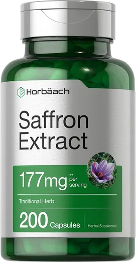 Horbaach Saffron Extract (200 capsules)