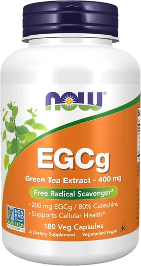 NOW EGCg Green Tea Extract 400mg (180 capsules)