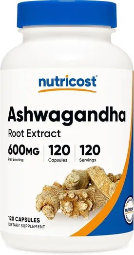 Nutricost Ashwagandha 600mg (120 capsules)