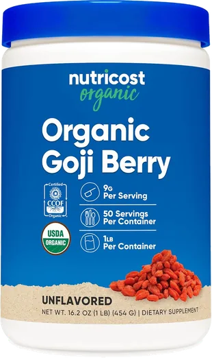 Nutricost Organic Goji Berry Powder (1 lb)