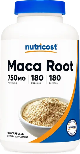 Nutricost Maca Root 750mg (180 capsules)