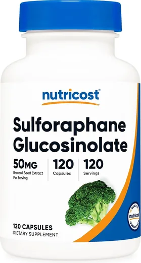 Nutricost Sulforaphane Glucosinolate (120 capsules)