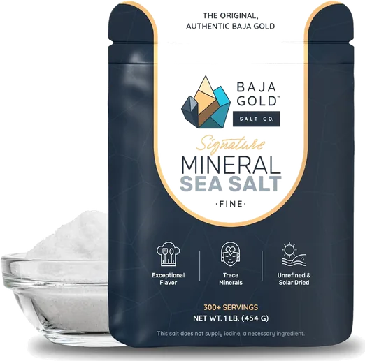Baja Gold Signature Mineral Sea Salt (1 lb)