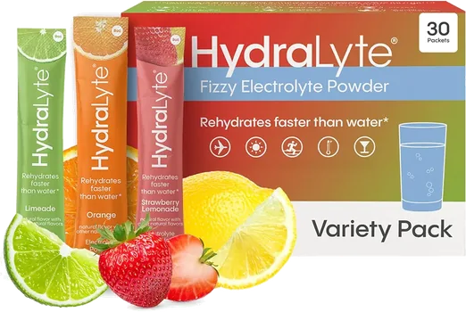 Hydralyte Electrolyte Hydration Packets, Variety (30 count)