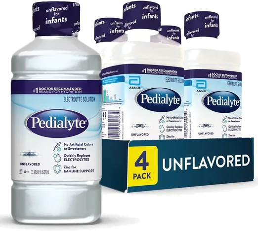 Pedialyte Electrolyte Hydration Drink, Unflavored