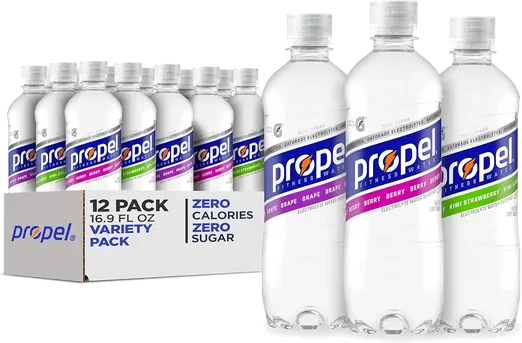 Propel Zero-Calorie Electrolyte Water, Variety (12 pack)