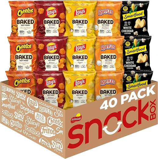 Frito-Lay Baked & Popped Variety Pack (40 count)