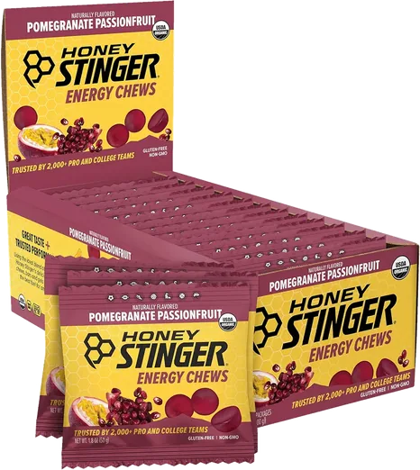 Honey Stinger Pomegranate Energy Chews (12 pack)