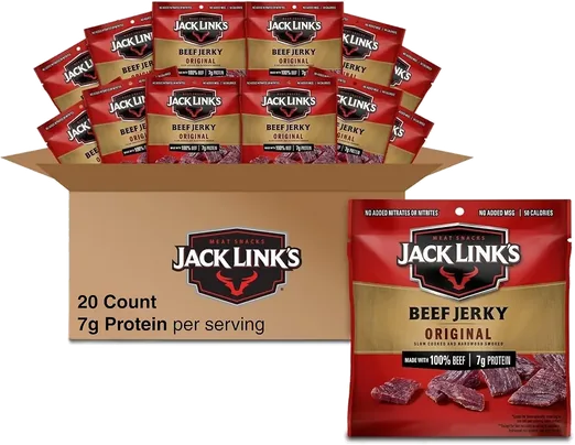 Jack Link's Original Beef Jerky Multipack (20 count)