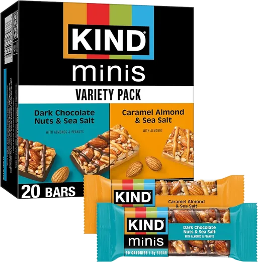 KIND Mini Snack Bar Variety Pack (20 count)