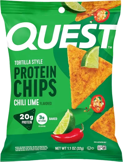 Quest Chili Lime Protein Chips (12 count)