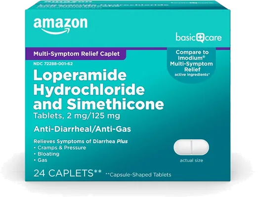 Amazon Basic Care Multi-Symptom Relief Tablets (24 count)