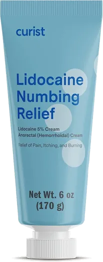 Curist Lidocaine 5% Numbing Cream (6 oz)