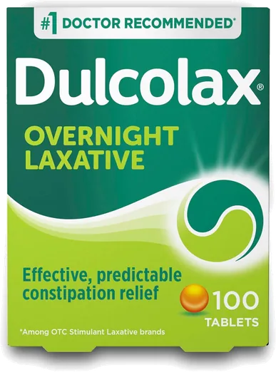 Dulcolax Bisacodyl 5mg Laxative Tablets (100 count)