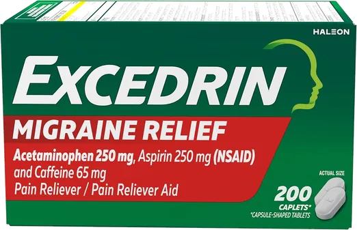 Excedrin Migraine Relief Caplets (200 count)