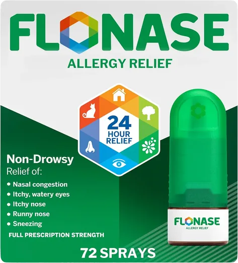 Flonase Allergy Relief Nasal Spray (72 sprays)