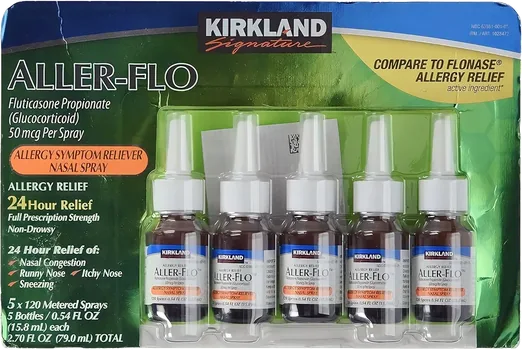 Kirkland Aller-Flo Fluticasone Nasal Spray (5 pack)