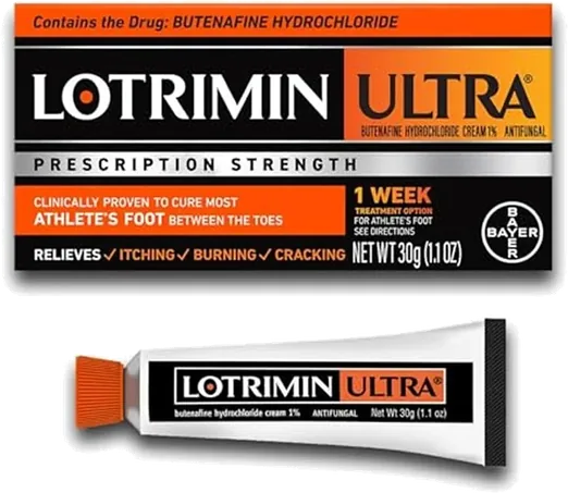 Lotrimin Ultra Butenafine 1% Antifungal Cream (1.1 oz)