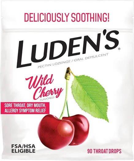 Luden's Wild Cherry Throat Drops (90 count)